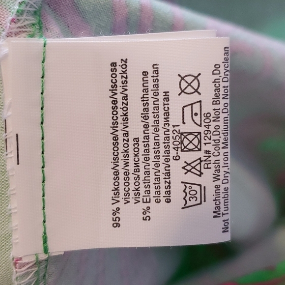 VENUS Lime Green Pink Neon Abstract Bodycon Abstract Mini Dress XS NWOT - Picture 5 of 5